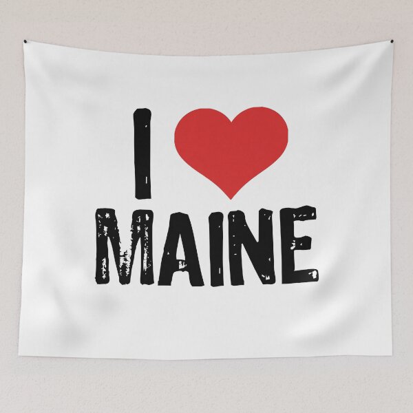 Item preview, I Love Maine designed and sold by The "I Love Everything" Shop.