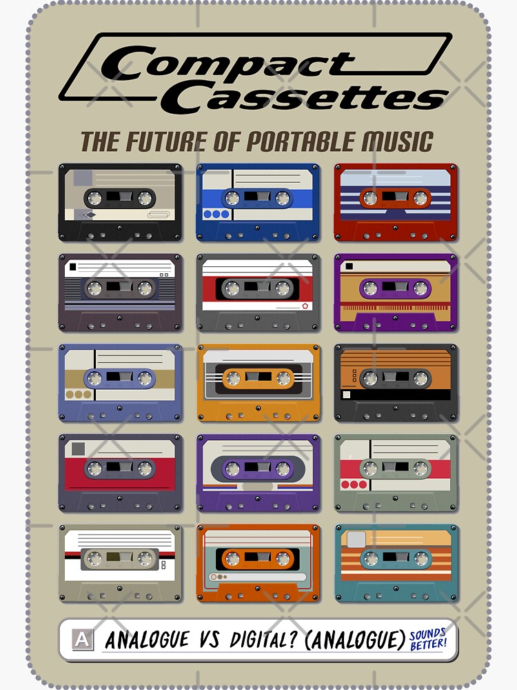 Cassettes The Future of Portable Music (Analogue VS Digital