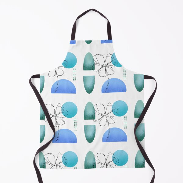 Item preview, Blue flower line art line art designed and sold by MoTekent.