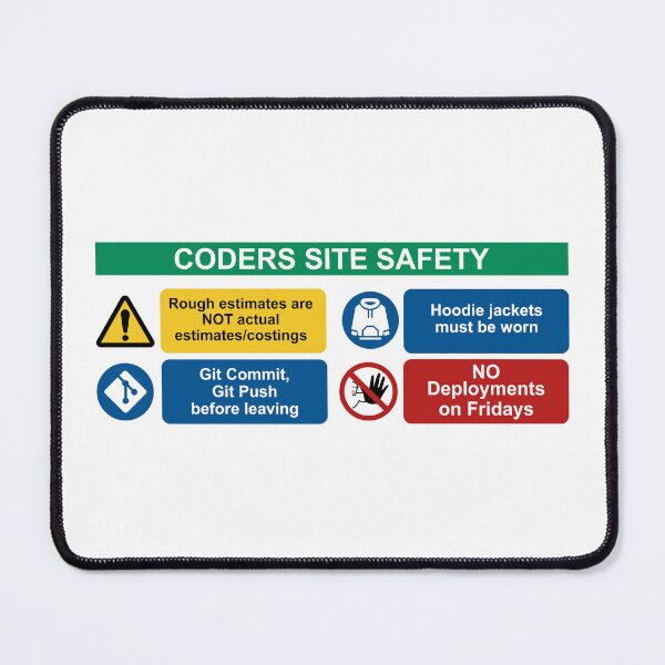 Item preview, Coders Site Safety designed and sold by HYPERJB.