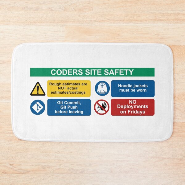 Item preview, Coders Site Safety designed and sold by HYPERJB.
