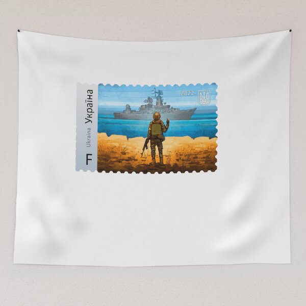 Item preview, Vintage Ukraine Postage Stamp Flag Pride Mother's Day designed and sold by Donatella10xx.
