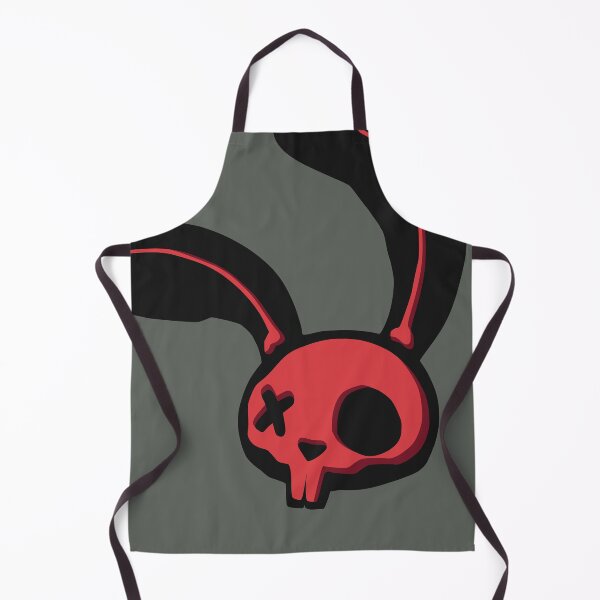 Item preview, Red Punk Bunny Skull Graphic designed and sold by iscaStudioArt.