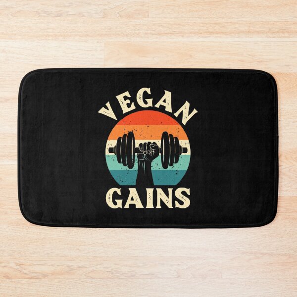 Item preview, Retro Vintage Vegan Gains designed and sold by ReignGFX.