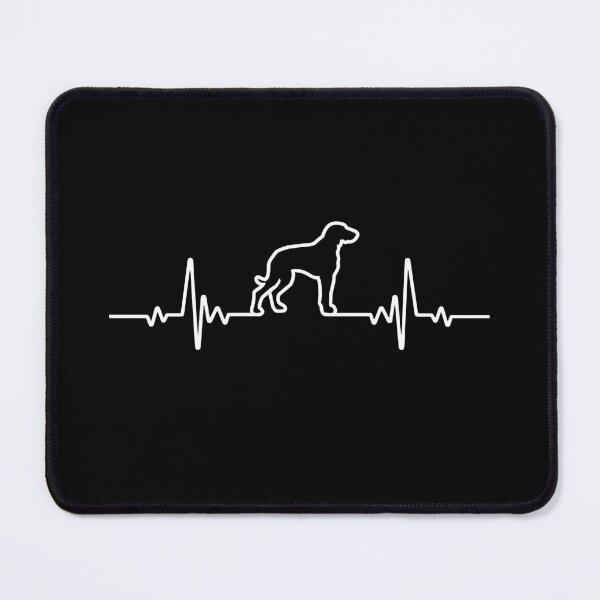 Item preview, Minimalist Heartbeat Weimaraner designed and sold by More Cute Dogs.