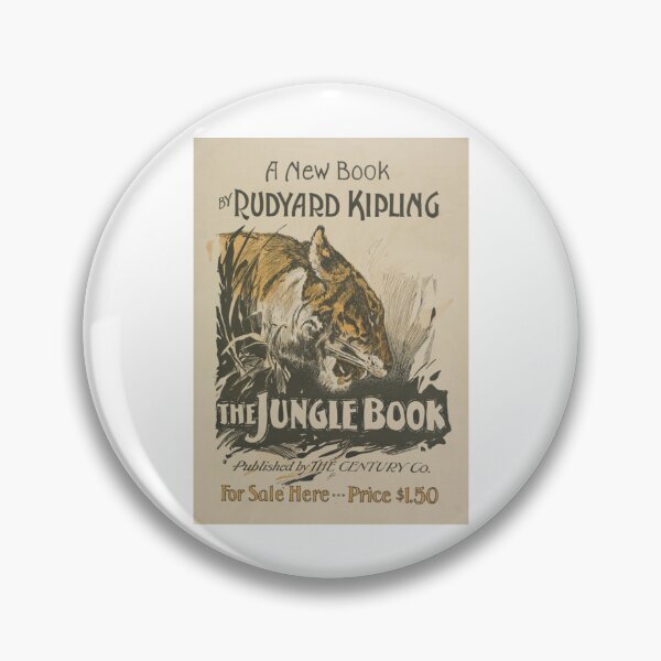 Item preview, Dschungelbuch - Rudyard Kipling Vintage Buchplakat   designed and sold by DoaiXoia.