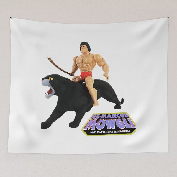 Item preview, He-Mancub Mowgli und Battlecat Bagheera   designed and sold by DoaiXoia.