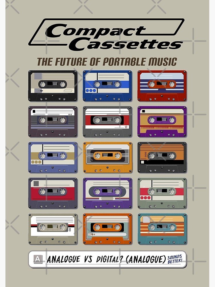 Cassettes The Future of Portable Music (Analogue VS Digital
