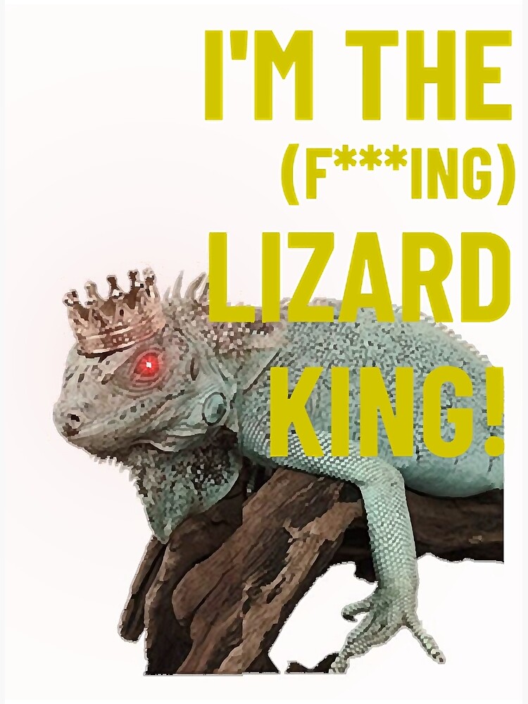 "The Office Lizard King (Variant) " Poster for Sale by BeckyPa1004610