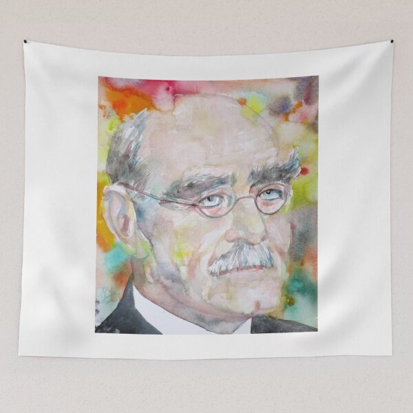 Item preview, RUDYARD KIPLING - Aquarellporträt .1   designed and sold by DoaiXoia.