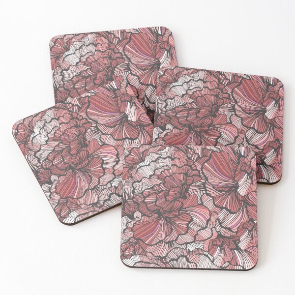 Item preview, Hand drawn floral pattern with roses designed and sold by hmorena.