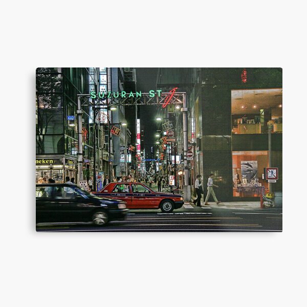Tokyo - Suzuran Street Metal Print