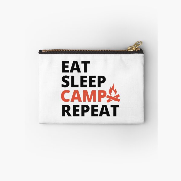 Item preview, Eat Sleep Camp Repeat designed and sold by mksjr.