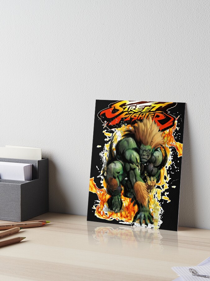 Street Fighter Electric Powers of Blanka Classic Art Board Print for Sale  by NANRIBBON