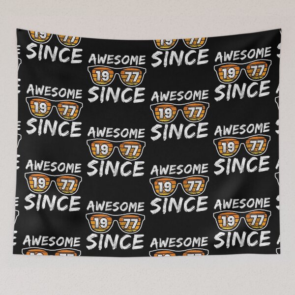 Item preview, Awesome Since 1977, Birthday Gift Idea designed and sold by FNStuff.