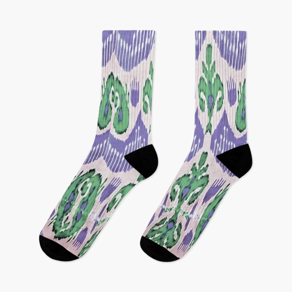 Item preview, Exotic flower ikat patterns designs - rainbow tribal designs designed and sold by LeFabriqueOuz.