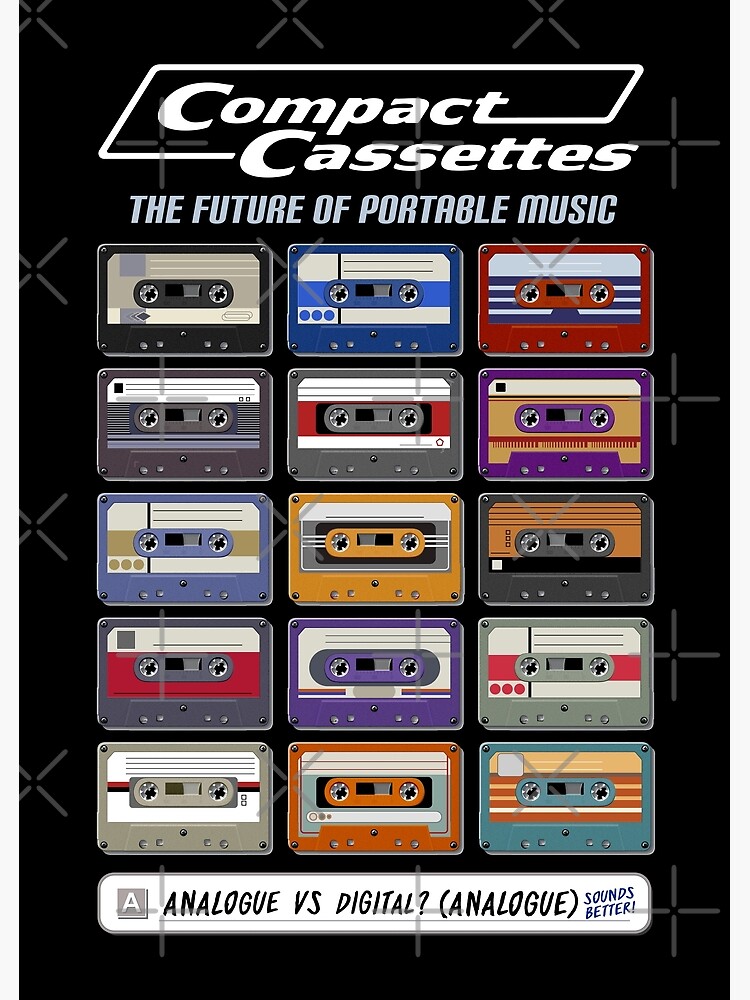 Cassettes The Future of Portable Music (Analogue VS Digital