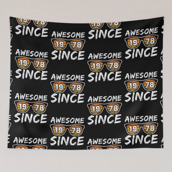 Item preview, Awesome Since 1978, Birthday Gift Idea designed and sold by FNStuff.