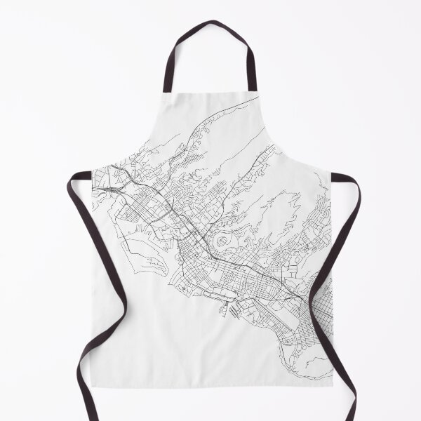 Artikelvorschau, Honolulu White Map entworfen und verkauft von multiplicitymap.
