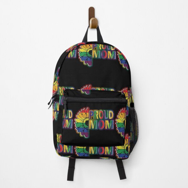 Item preview, Proud Mom Gay Lesbian LGBTQ Pride Rainbow Sunflower designed and sold by Art2Me.