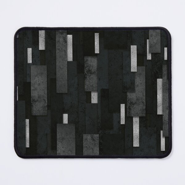 Item preview, Silver and Black Urban Charcoal Spires designed and sold by AmbienceArt.