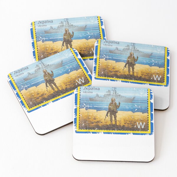 Item preview, Vintage Ukraine Postage Stamp Flag Pride designed and sold by Donatella10xx.