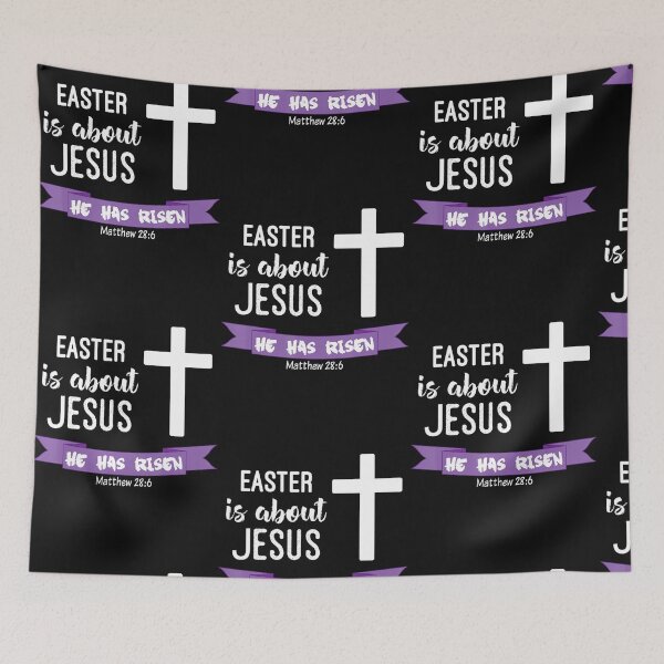Item preview, Easter Is About Jesus, He Has Risen Christian designed and sold by Berman True.