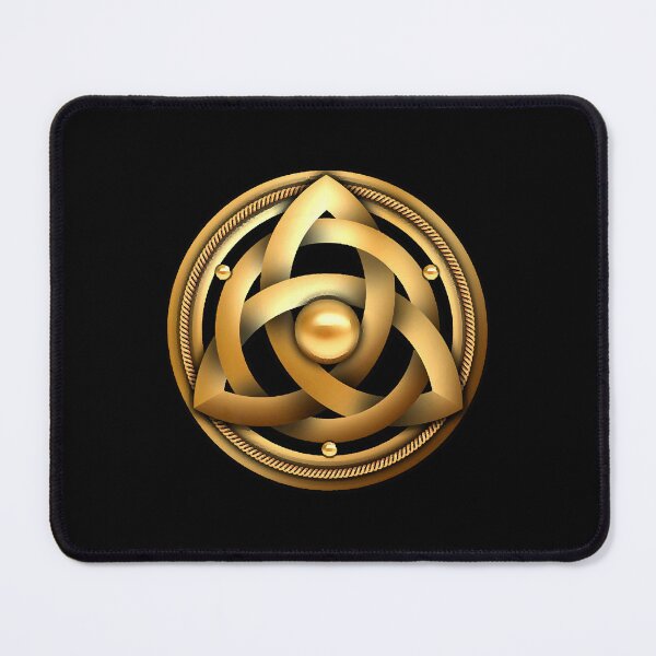 Item preview, Gold Celtic Triquetra Shield  designed and sold by Theresa8706735.
