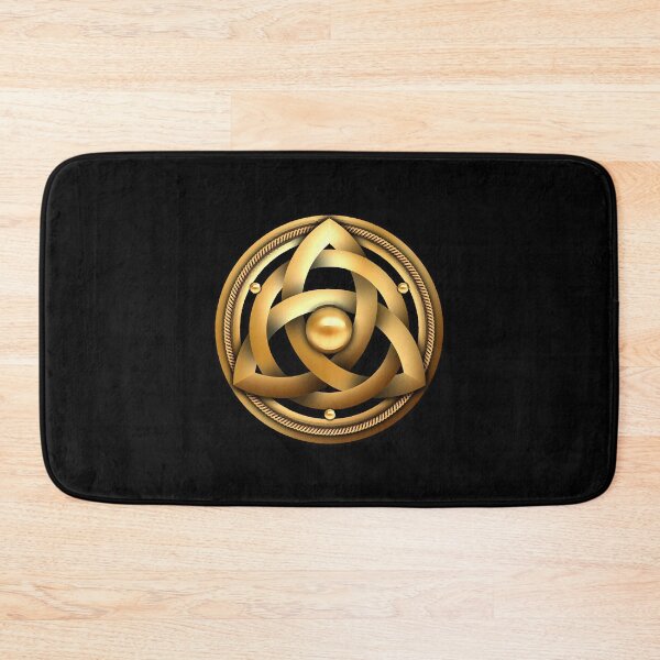 Item preview, Gold Celtic Triquetra Shield  designed and sold by Theresa8706735.