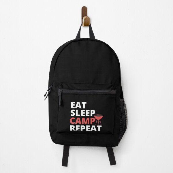 Item preview, Eat Sleep Camp Repeat designed and sold by mksjr.