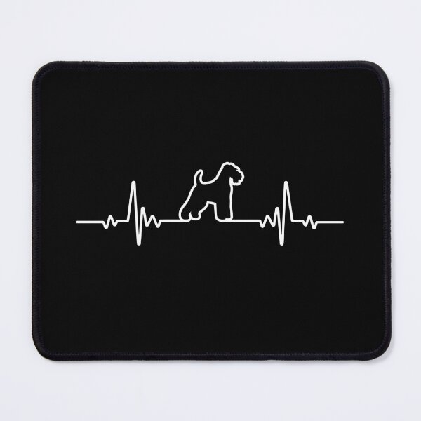 Item preview, Minimalist Heartbeat Welsh Terrier designed and sold by More Cute Dogs.