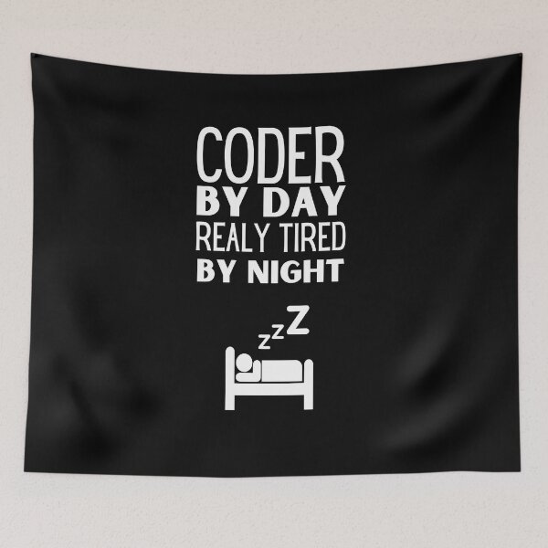 Item preview, coder Job Fun Gift for every coder Funny Slogan Work Worker designed and sold by Thetruemo.