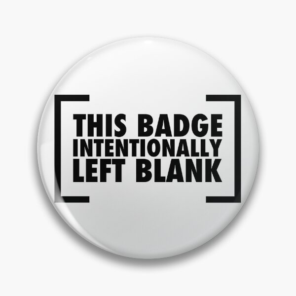 Item preview, This Object Intentionally Left Blank White designed and sold by realDMdesigns.