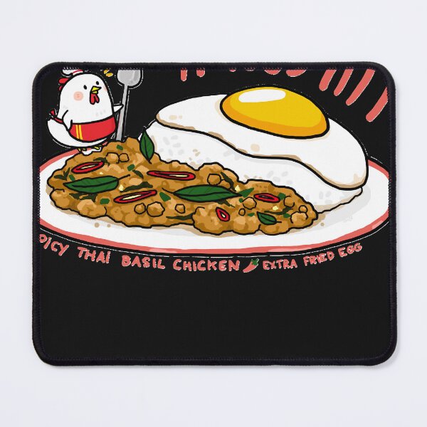 Item preview, Thaifood Thai Basil Chicken Kaphrao Classic designed and sold by ReadeNancy.