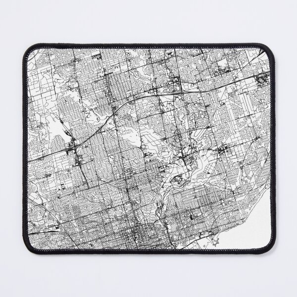 Item preview, Toronto White Map designed and sold by multiplicitymap.