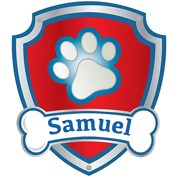 Artwork thumbnail, Samuel Name Paw Patroller  by RMSartZ