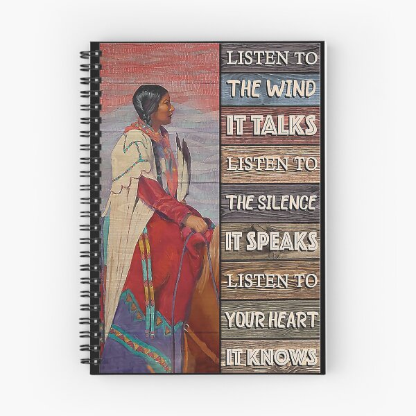 Item preview, Native American Listen To The Wind It Talks designed and sold by Nicer2cute98.