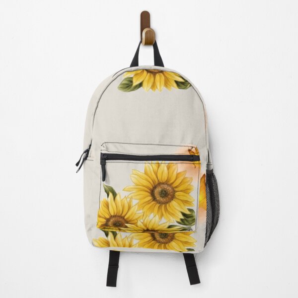 Item preview, Sunflower butterflies dreams monarchs Natural (aesthetic yellow) designed and sold by Nbartstore.