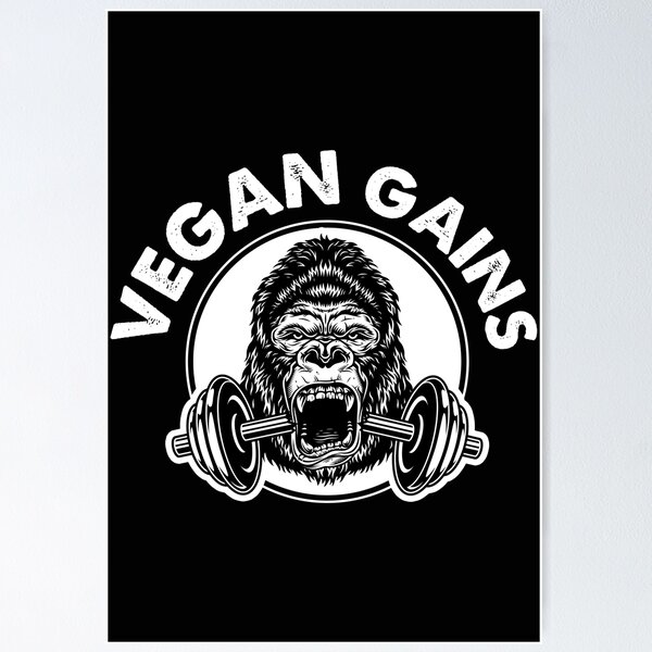 Item preview, Active Vegan Gains designed and sold by ReignGFX.