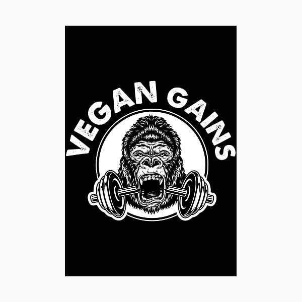 Item preview, Active Vegan Gains designed and sold by ReignGFX.