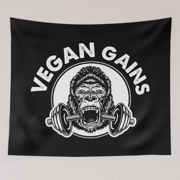 Item preview, Active Vegan Gains designed and sold by ReignGFX.