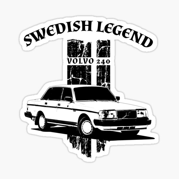Aufkleber VOLVO Umwelt 80er Sticker alter Schwede Oldtimer Youngtimer 