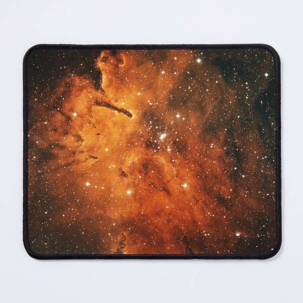 Item preview, Emission nebula (NGC 6820) and Open star cluster (NGC 6823) in the constellation of Vulpecula designed and sold by Raureif.