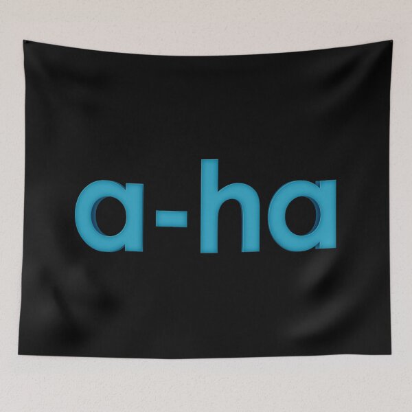 Item preview, A-ha logo designed and sold by DaniellaFloru09.