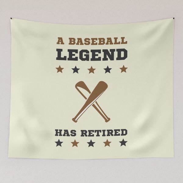 Item preview, A Baseball Legend Has Retired designed and sold by 9N20.