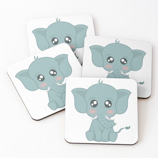 Item preview, Elephant Chibi designed and sold by Ursa Art.