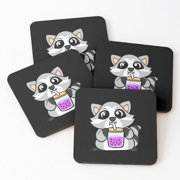 Item preview, Boba Racoon  designed and sold by CarolHa2831030.
