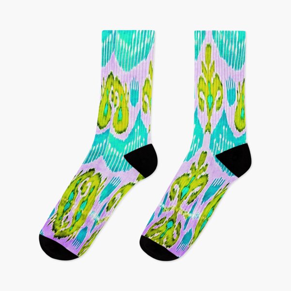 Item preview, Copy of Exotic flower ikat patterns designs - rainbow tribal designs designed and sold by LeFabriqueOuz.