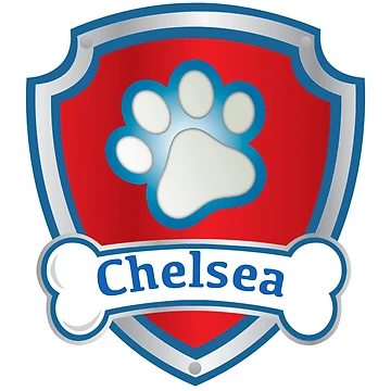 Artwork thumbnail, Chelsea Name Paw Patroller by RMSartZ