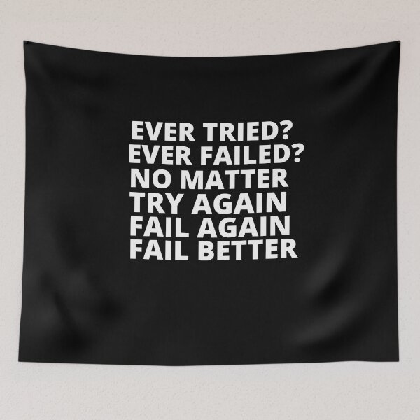 Item preview, Ever Tried Ever Failed designed and sold by Thetruemo.